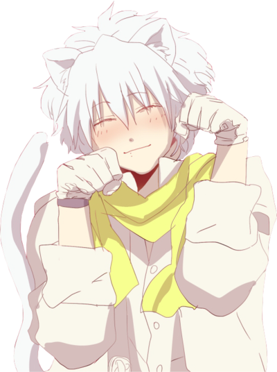 Adorable Neko Clear ^w^ - Dramatical Murders Clear Cute (400x536), Png Download