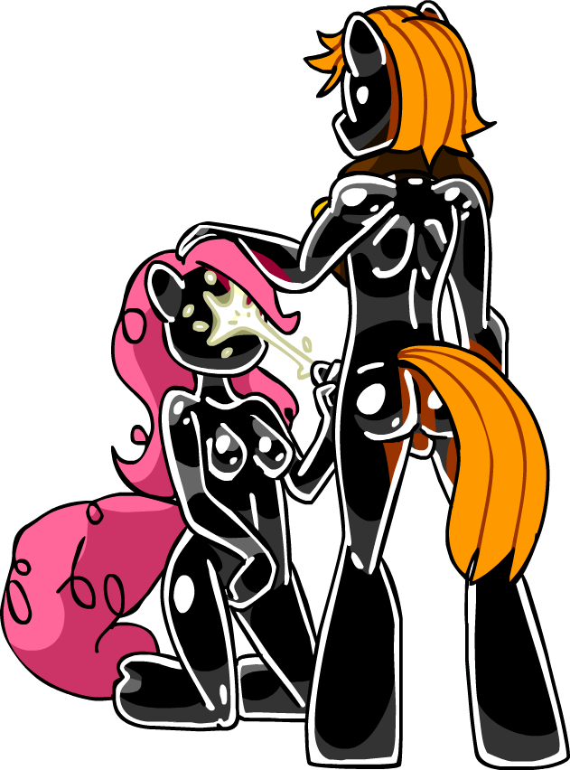 Shennanigma, Ass, Big Macintosh, Blank Face, Bodysuit, - Illustration (631x852), Png Download