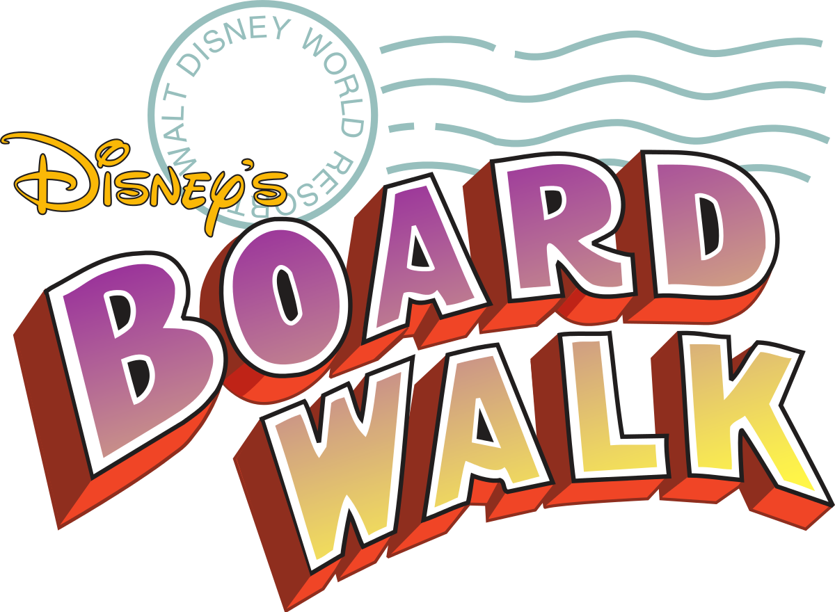 Disney's Boardwalk Resort Logo (1200x880), Png Download