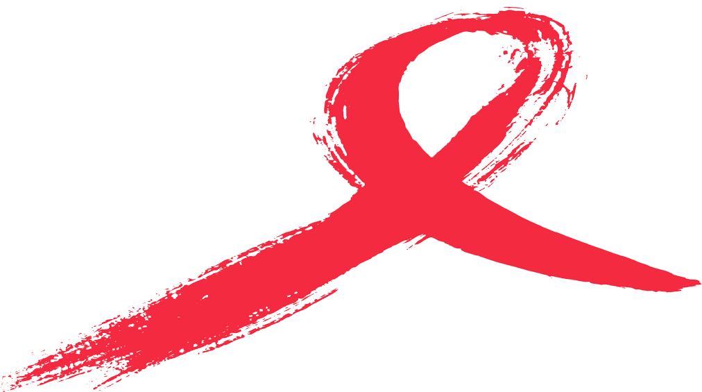 Red Ribbon Aids Awareness (1024x582), Png Download