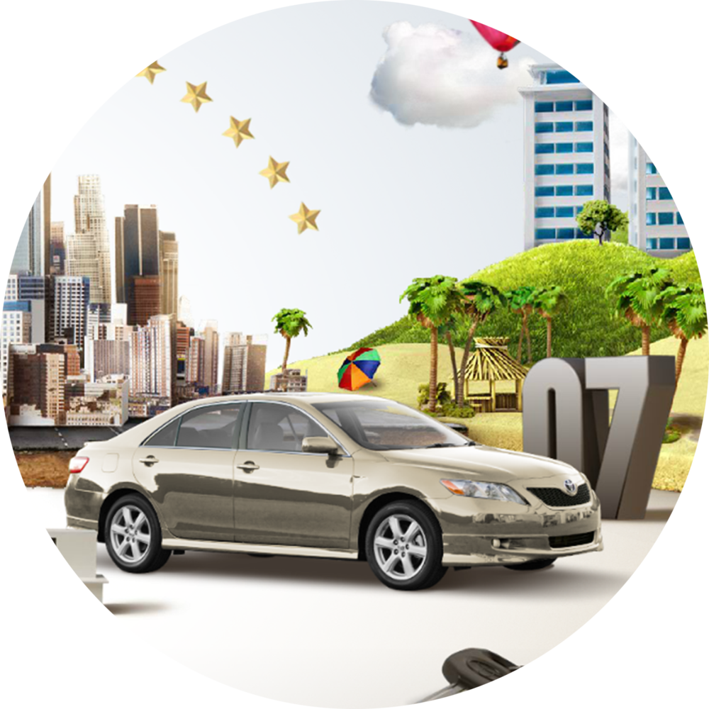 Camry Thumb Circle (1000x1000), Png Download