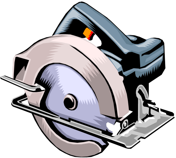 Tools Clipart To Print Out - Power Tools Clipart Png (565x507), Png Download