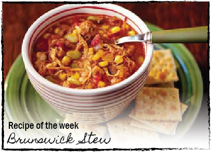 Two Ingredient Crock Pot Salsa Chicken Brunswick Stew (450x330), Png Download