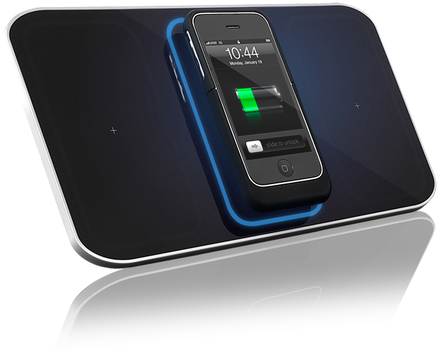 Getpowerpad™ - Wireless Iphone And Ipad Charger (622x499), Png Download