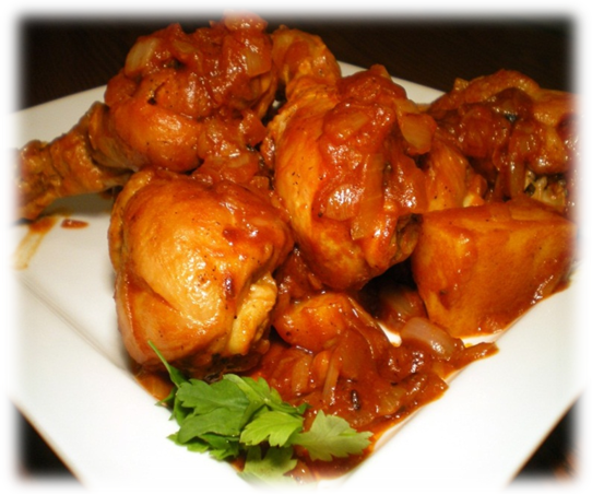 Chicken Menudo Panlasang Pinoy - Recipe (542x452), Png Download