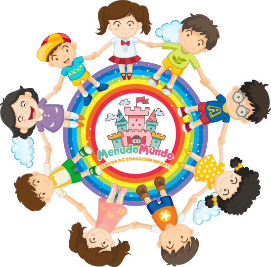 Cei Menudo Mundo C/ Gustavo Gallardo, 10,12 - Circle Of Children Holding Hands (548x540), Png Download