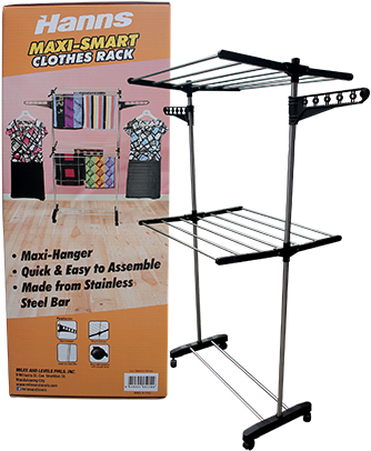 Hanns Maxi-smart Clothes Dryer - Shelf (500x500), Png Download