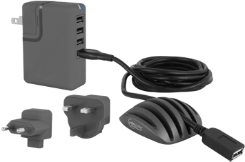 Charging Station - Arctic Charger Pro 4 Power Adapter (360x360), Png Download