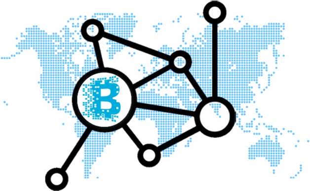 Blockchain International Development - Block Chain (640x389), Png Download