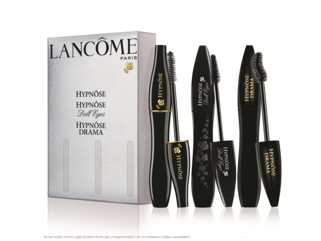 Lancome Hypnose Drama Trio Mascara 01 Excessive Black (660x660), Png Download