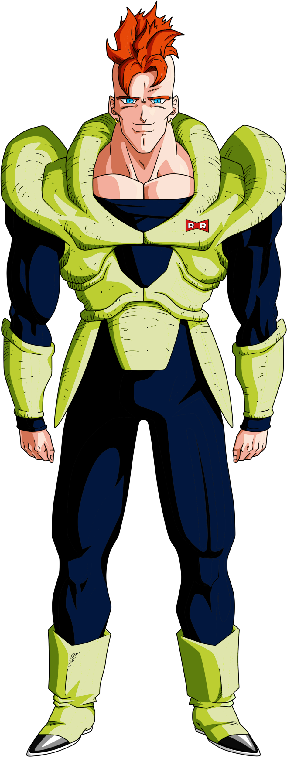 Android 16 - Dragon Ball Androide 16 (1024x2533), Png Download