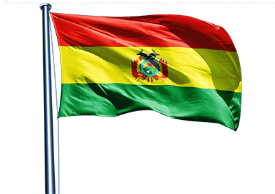 Bolivia Flag (400x300), Png Download