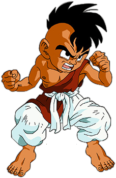 1) Uub - Personaje De Dragon Ball Negro (307x400), Png Download