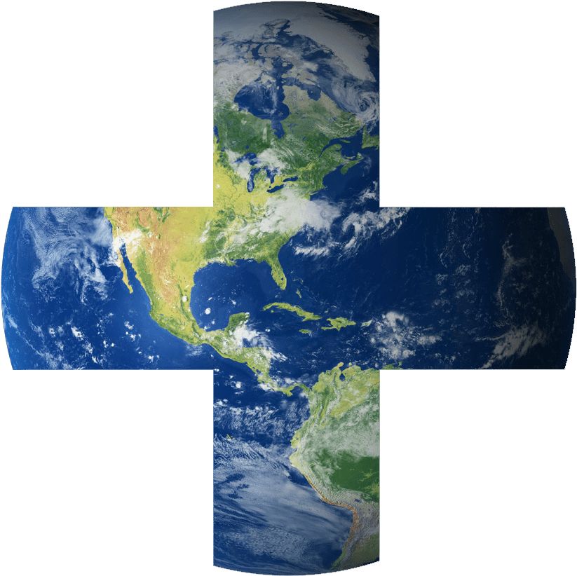 Humanscale's “beyond Sustainability” Discussion - Uncle Milton - Earth In My Room Light Up Earthscape (1308x1160), Png Download