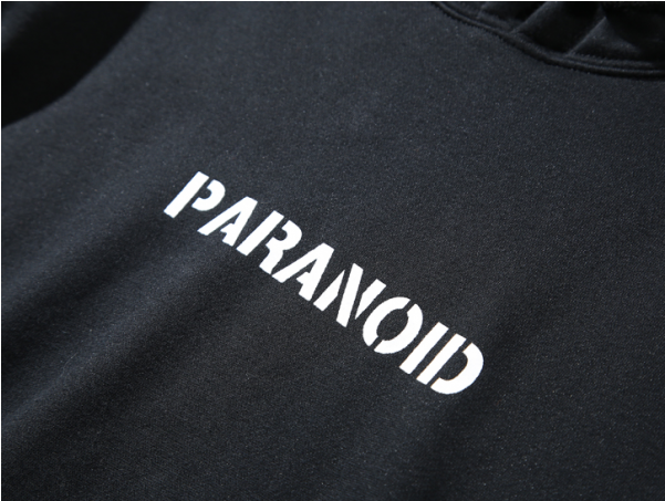 Anti Social Social Club Undefeated Paranoid Hooded - Anti Social Social Club Undefeated Paranoid (600x600), Png Download
