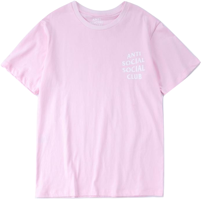 Anti Social Social Club Logo Tee - Active Shirt (756x749), Png Download
