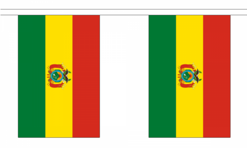 Bolivia Flag Bunting - Coque Souple Rose Muzzano Pour Lg G2 Motif Drapeau (500x500), Png Download