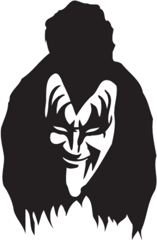 Relaterad Bild - Kiss Band Black And White (800x800), Png Download