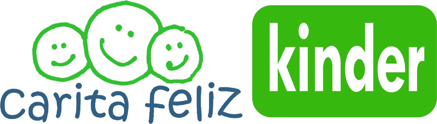 Carita Feliz Kinder - Sign (1838x549), Png Download