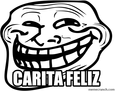 Troll Face (500x397), Png Download