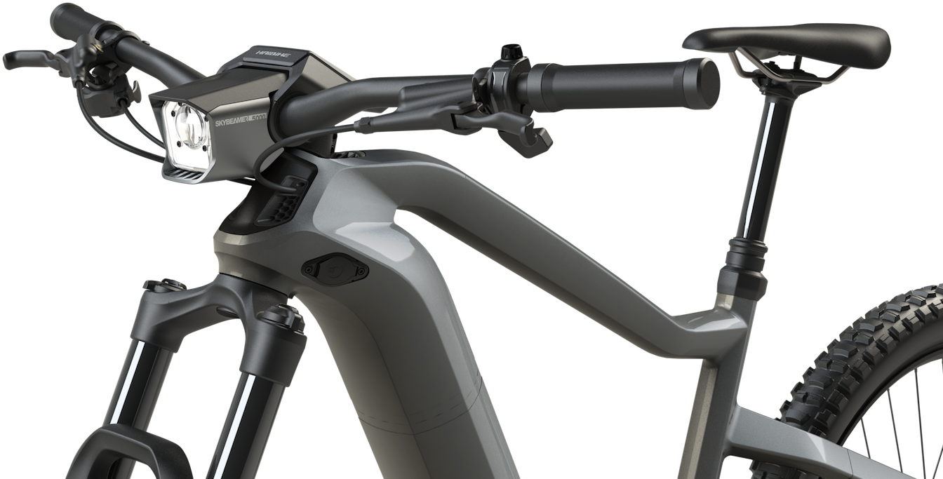 Flyon Cockpit Pers02 08062018 - Haibike Xduro 2019 Flyon (1500x801), Png Download