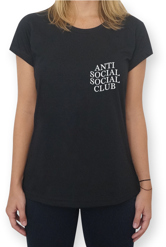 Camiseta Anti Social Social Club De Joana Peleirana - Camiseta Nossa Senhora Das Graças (800x800), Png Download