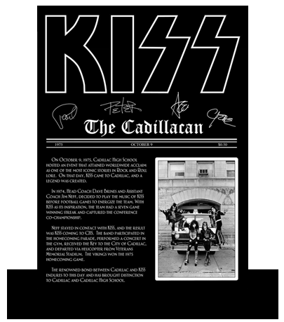 Kiss Monument Test - Cadillac's Kiss Monument (420x475), Png Download