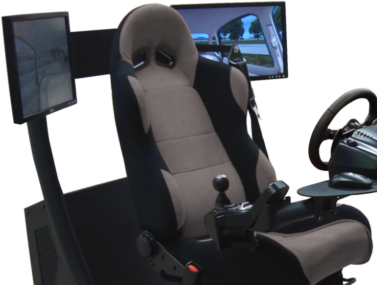 Ultra Series Cockpit Driving Simulator Eca Ultra Series - Driving Simulator (772x600), Png Download
