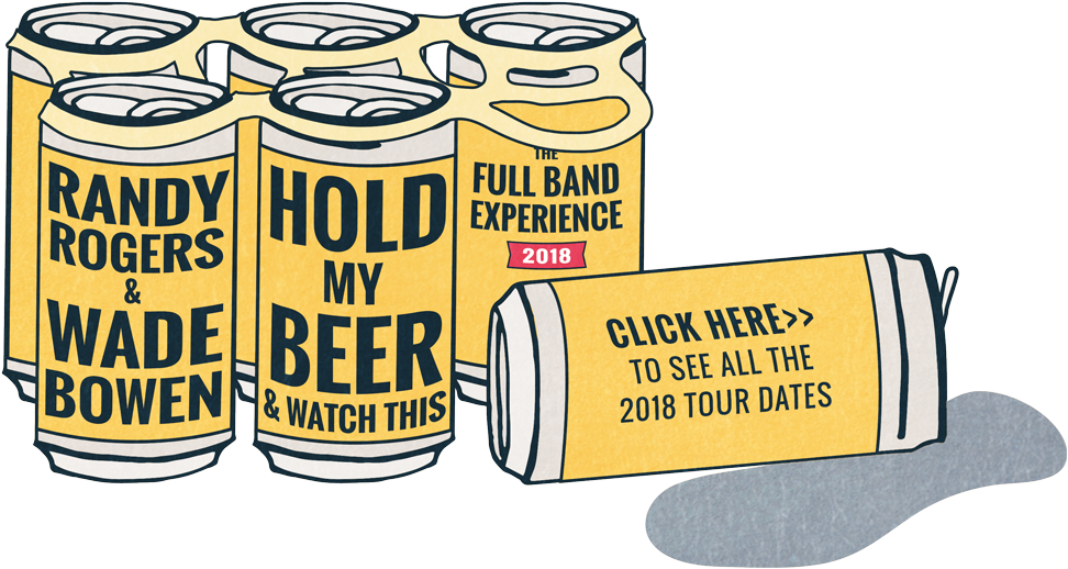 Beercans - Wade Bowen (1000x567), Png Download