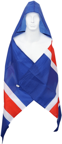 With The Icelandic Flag - Symbionese Liberation Army (480x480), Png Download