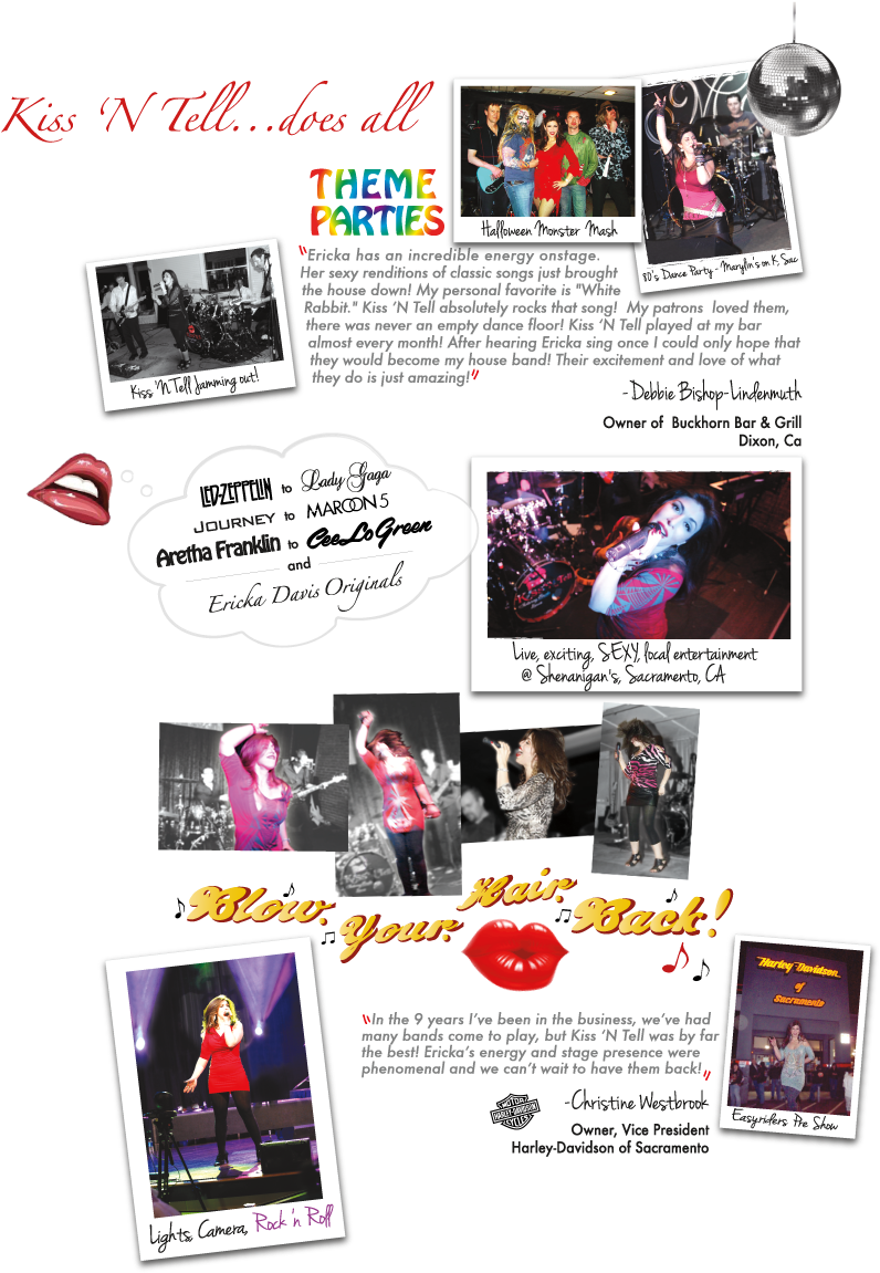 Kiss 'n Tell - Flyer (869x1158), Png Download