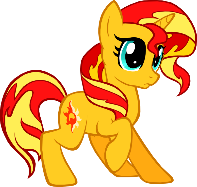 My Little Pony - My Little Pony Sunset Shimmer (800x760), Png Download