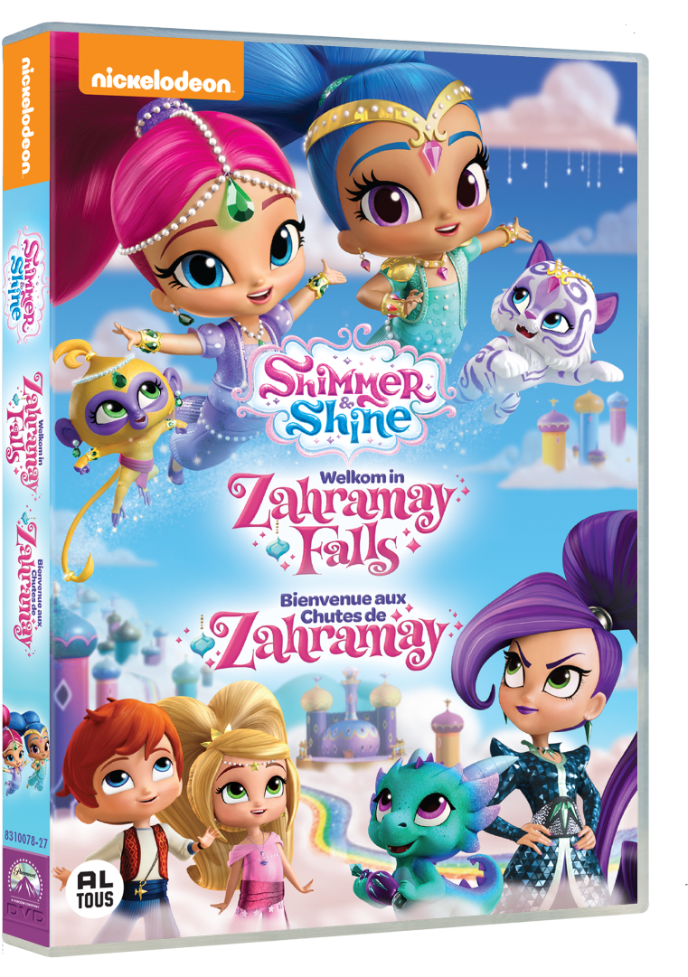 Aventure, Animation, Film Fantastique - Shimmer And Shine Zahramay Falls (802x1080), Png Download