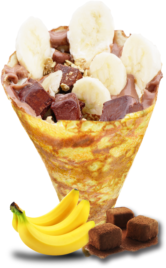 Nyc Crepe - Swirl Crepe (687x1030), Png Download