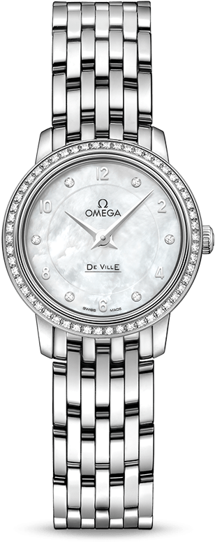 Prestige Quartz - Omega De Ville Prestige Co-axial 32.7 424.20.33.20.05.001 (800x1100), Png Download