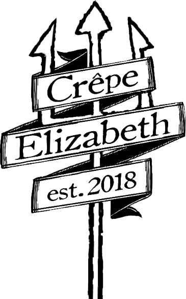 Crepe Elizabeth Trailer Back - Crêpe (365x586), Png Download