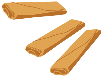 Crepe - Chocolate Bar (406x305), Png Download