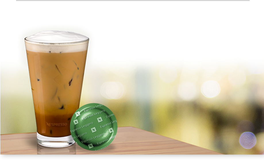 0571 To Order Your Free Iced Coffee Recipe Packs - 50 Nespresso Espresso Leggero Coffee Cartridges Pro (918x577), Png Download