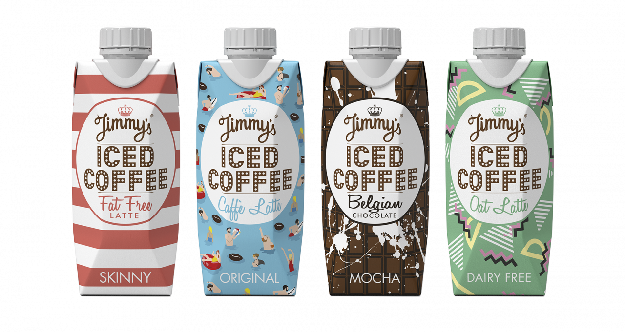 Chilled Beverage Brand Jimmy's Iced Coffee Has Unveiled - Jimmys 330 Ml Original Iced Coffee (1280x681), Png Download