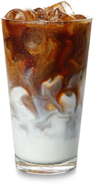 Cold Brew Latte - Transparent Cold Brew Iced Coffee (560x414), Png Download