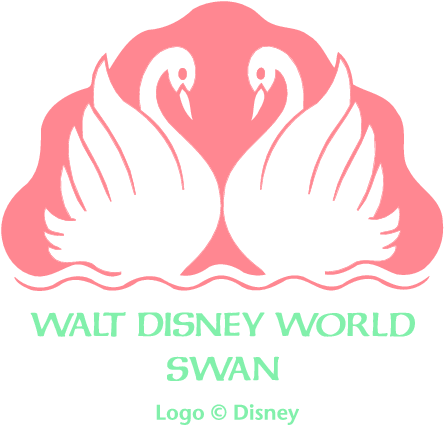 Walt,disney,world,swan - Swan And Dolphin Resort Logo (465x445), Png Download