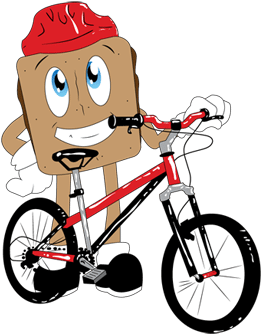 Smore-jumping - Mountain Bike (350x350), Png Download