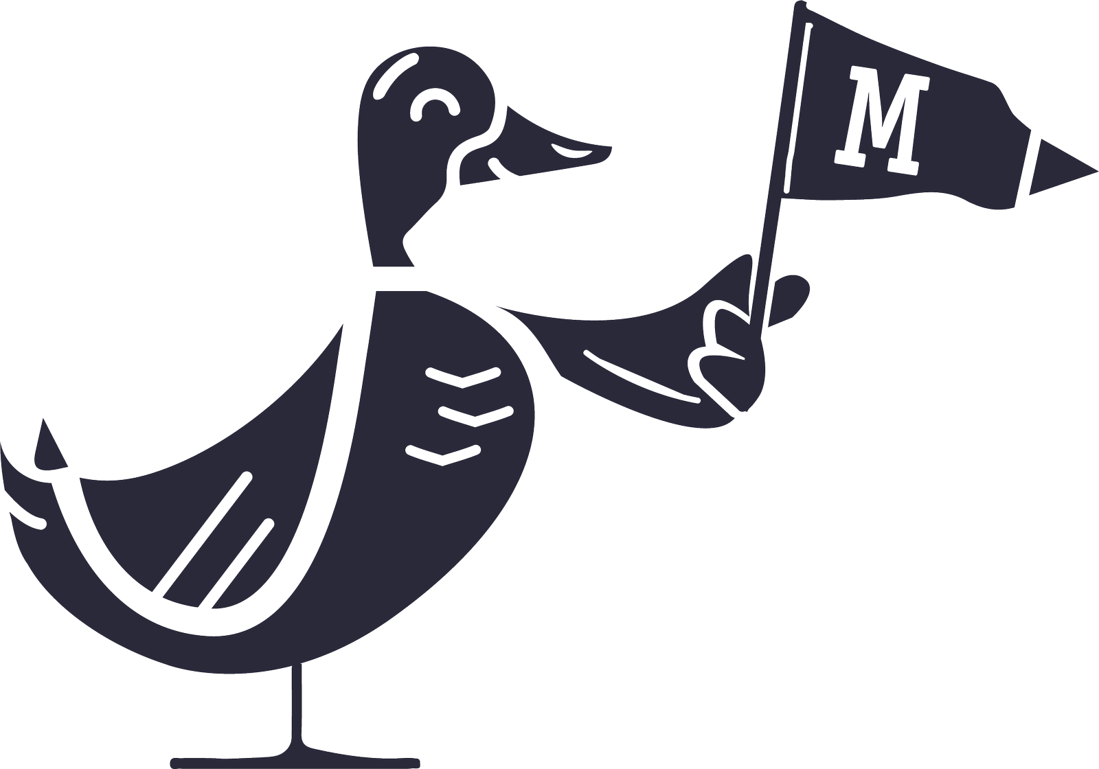 Duck (1600x1120), Png Download