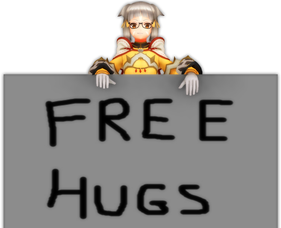 Welsh Cat Girl Giving Free Hugs - Free Hugs Campaign (1377x760), Png Download