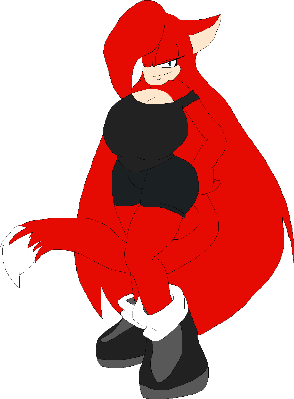 Angel The Cat Girl Ssbrpreboot - Angel The Catgirl (1172x1557), Png Download