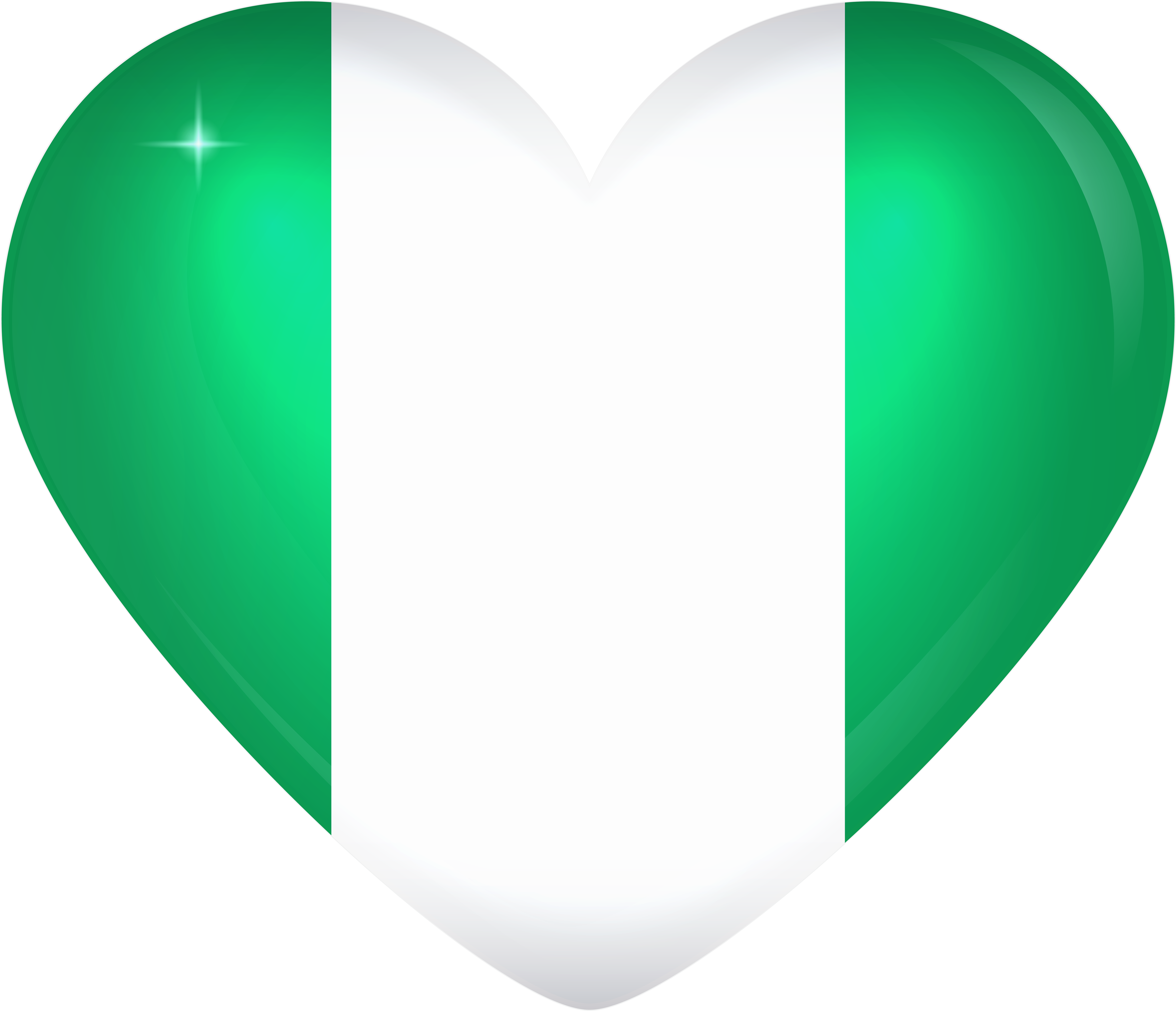 Nigeria Flag Png (6000x5171), Png Download