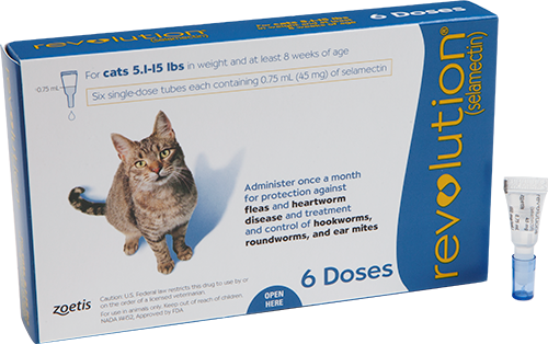Revolution® For Cats - Revolution Cats (500x314), Png Download