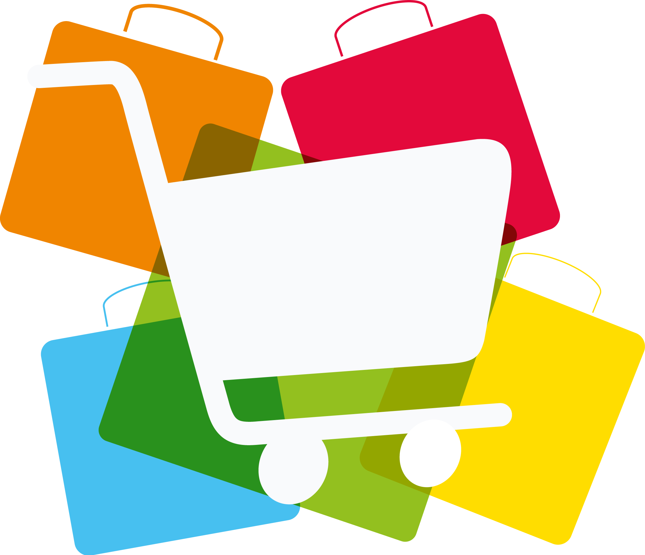Online Shopping (2261x1946), Png Download