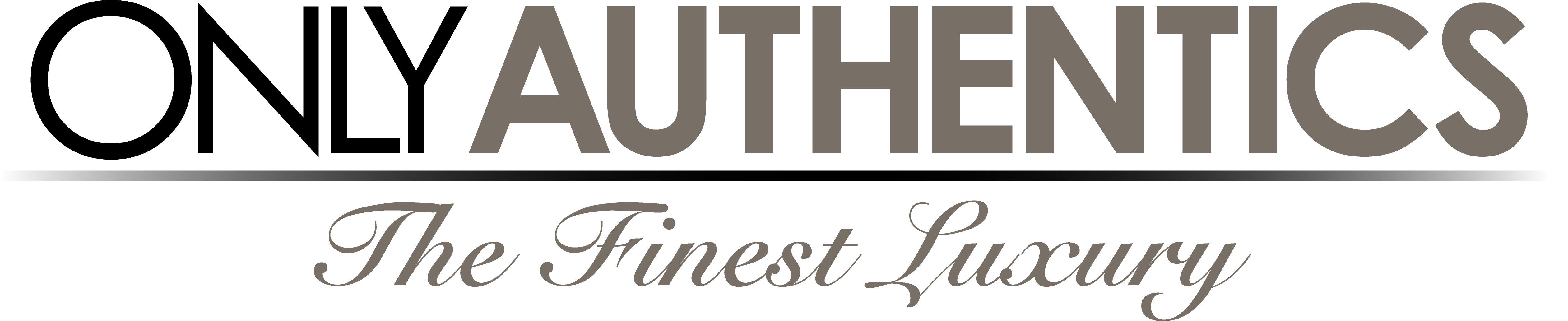 Only Authentics Only Authentics - Calligraphy (5042x1032), Png Download