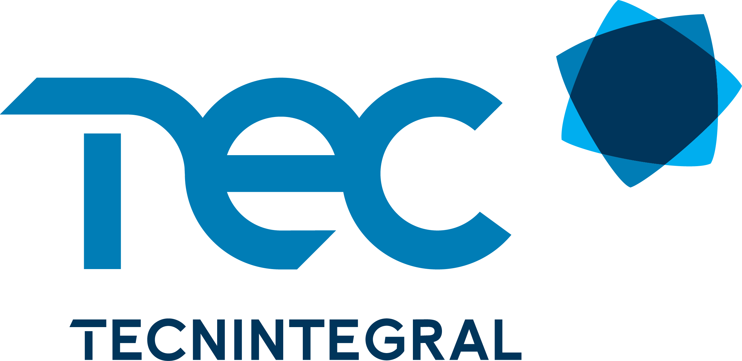 Integral Forex Logo Png - Tecnintegral Logo (2426x1182), Png Download